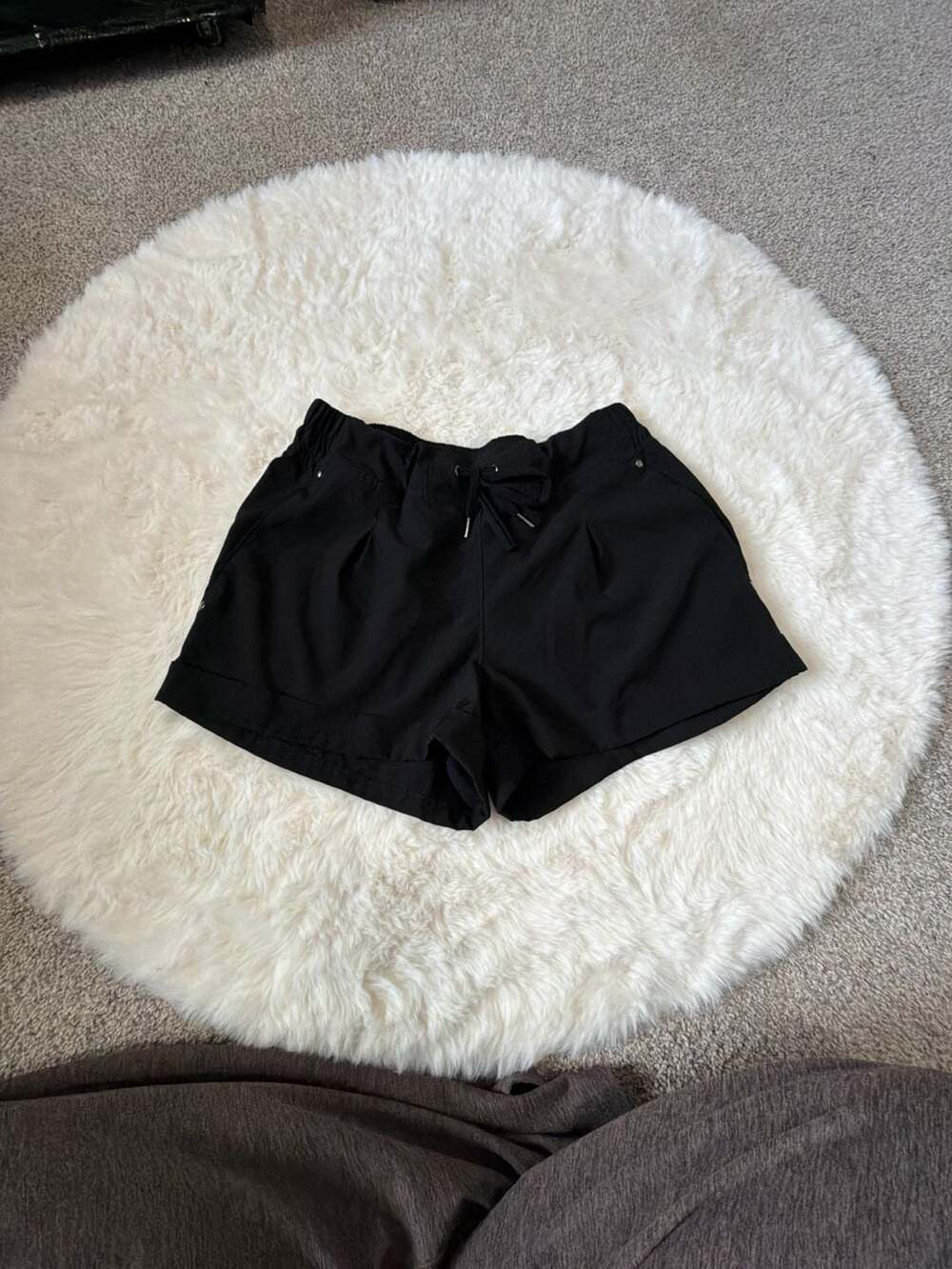 Mondetta Outdoor Project Women Black Athletic Cuffed Shorts Size M